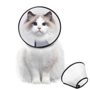 Supet Dog Cone Collar to Stop Licking, Comfortable Elizabeth Recovery Collar for Large Medium Dogs After Surgery, Soft Pet Neck Head Cone Alternative（L）
