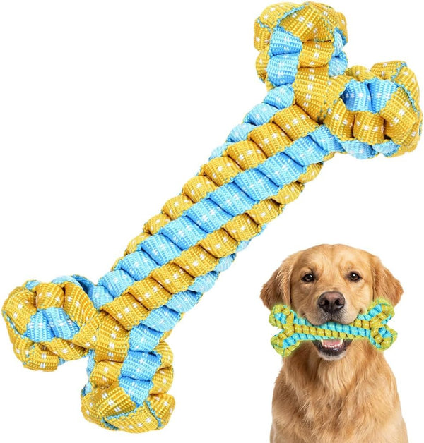 Dog Chew Toys, Puppy Teething Toys, Handwoven Puppy Toys to Keep Them Busy