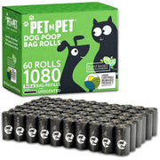 Pet N Pet Dog Poop Bags Rolls, 1080 Cnt Bulk Poop Bags for Dogs, Unscented