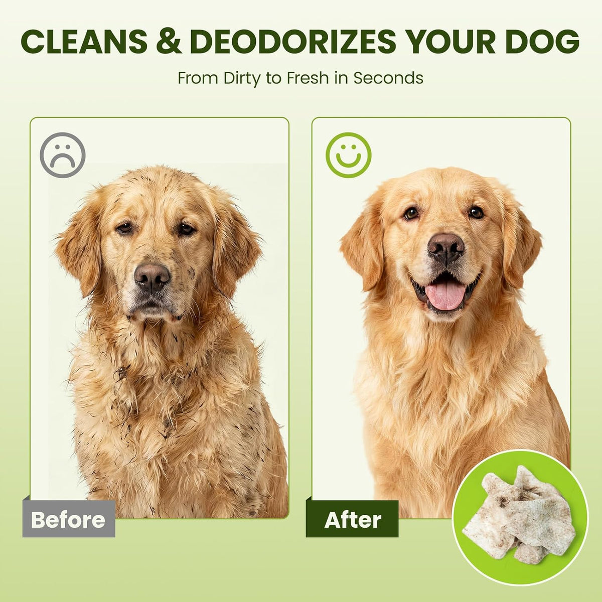 Hypoallergenic Pet Wipes for Dogs, Cats & Small Animals, 400 Coun