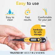 iProven Dog & Cat Thermometer for Fast and Accurate Fever Detection