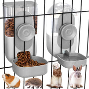 Kenond 35oz Rabbit Food Bowl,Bunny Water Dispenser,Feeders Waterer for Cage