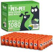 Pet N Pet Dog Poop Bags Rolls, 1080 Cnt Bulk Poop Bags for Dogs, Unscented
