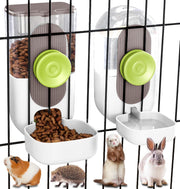 35oz Rabbit Food Bowl,Bunny Water Dispenser,Feeders Waterer for Cage