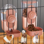 35oz Rabbit Food Bowl,Bunny Water Dispenser,Feeders Waterer for Cage